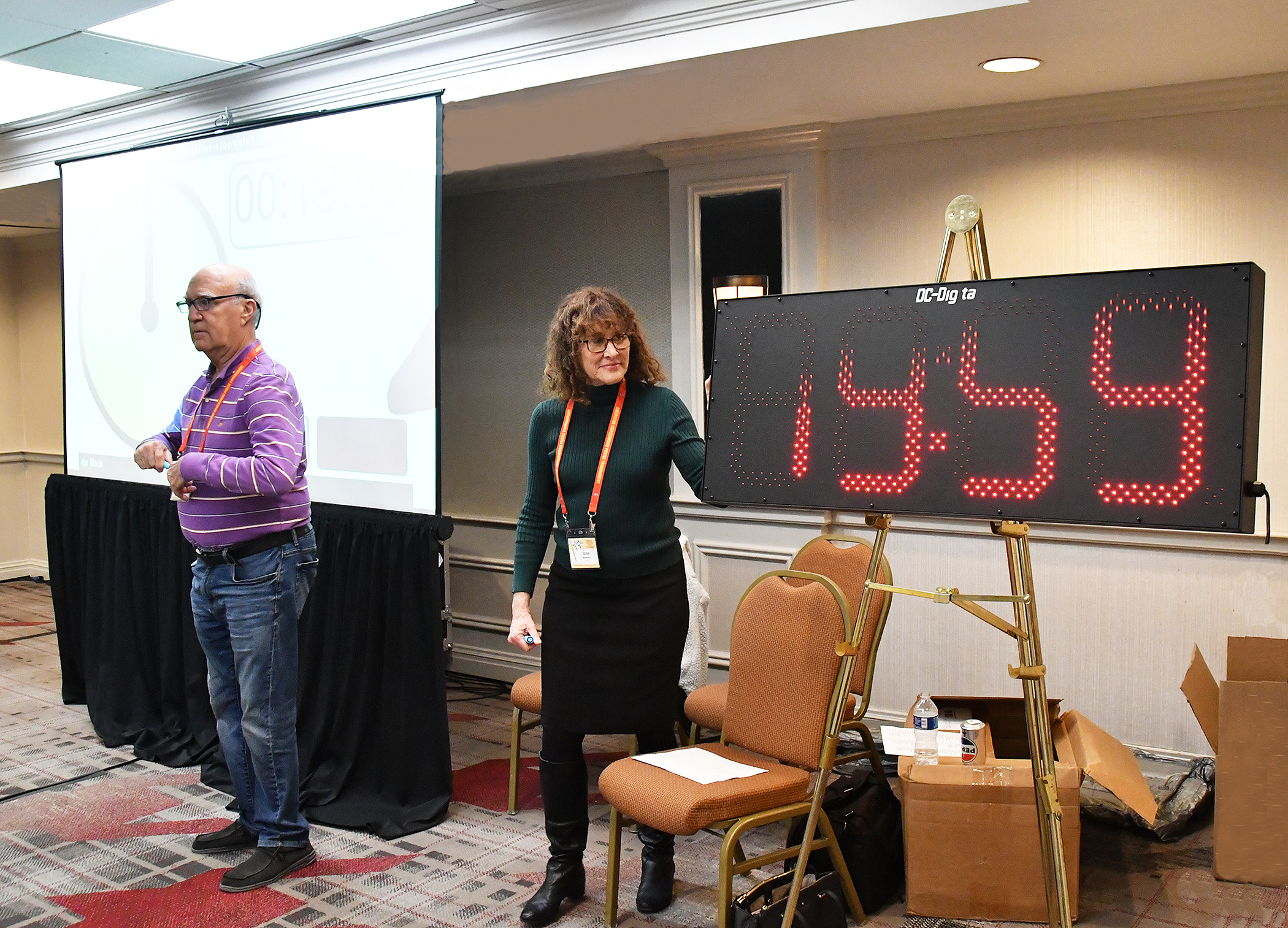 Vic Flemming, Jane Stewart, Lower Ballroom